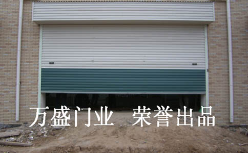 萬(wàn)盛無(wú)聲快速卷簾門(mén)圖片1
